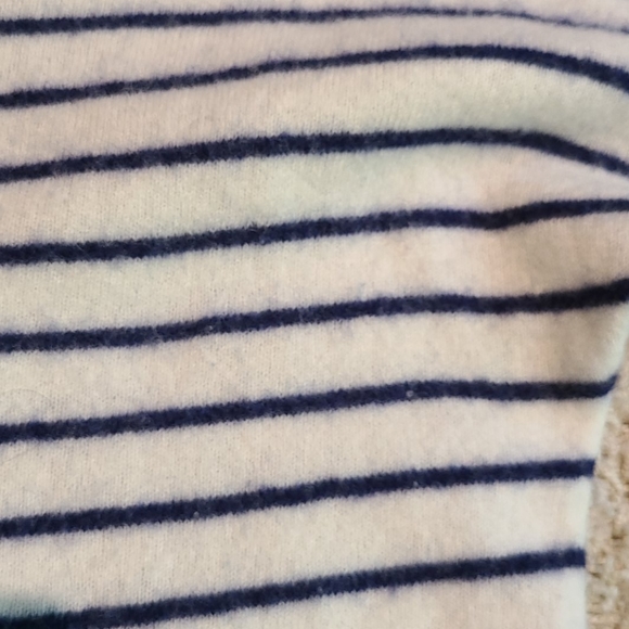 Vince Striped Cashmere Sweater - Picture 6 of 9